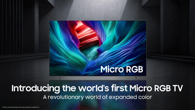 Micro RGB TVs