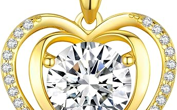 Moissanite Lab-Created Engagement Ring