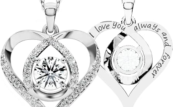Moissanite Lab-Created Necklace
