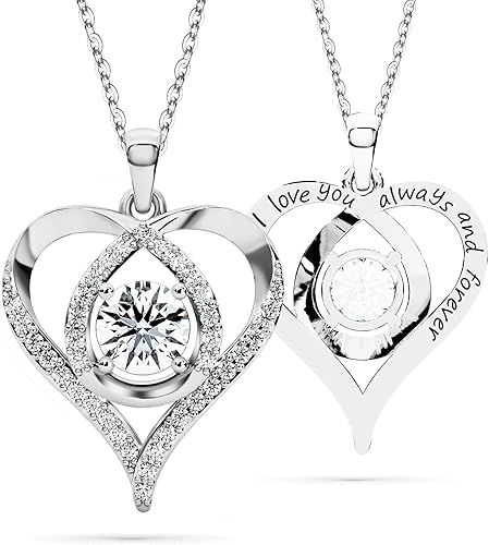 Moissanite Lab-Created Necklace