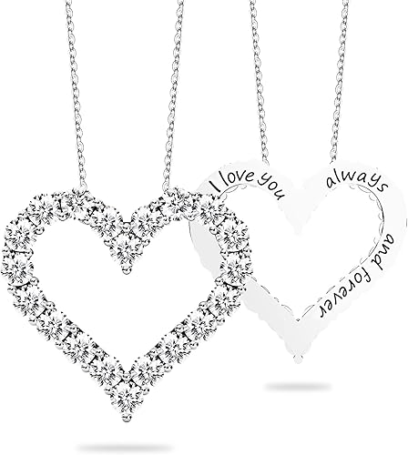 Moissanite Lab-Created Necklace