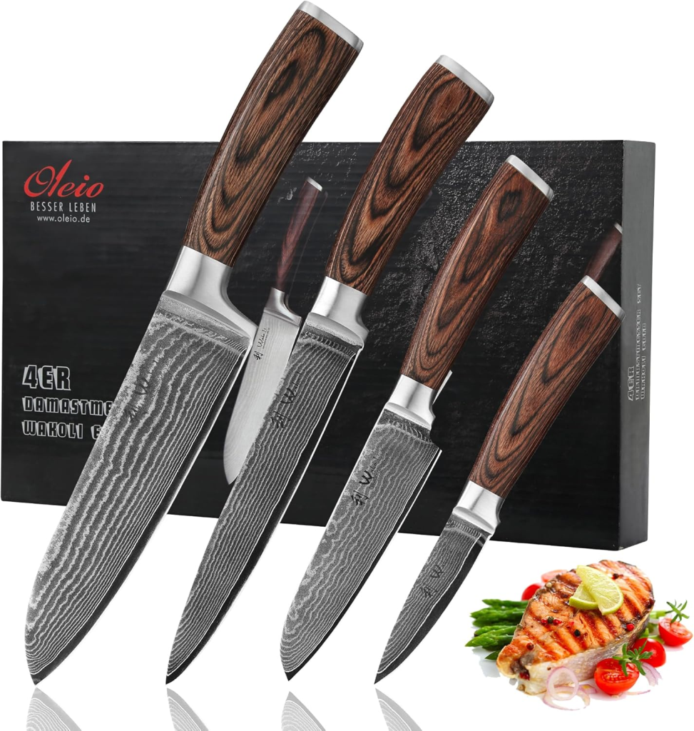 Wakoli Damascus High-Grade Kitchen Knife