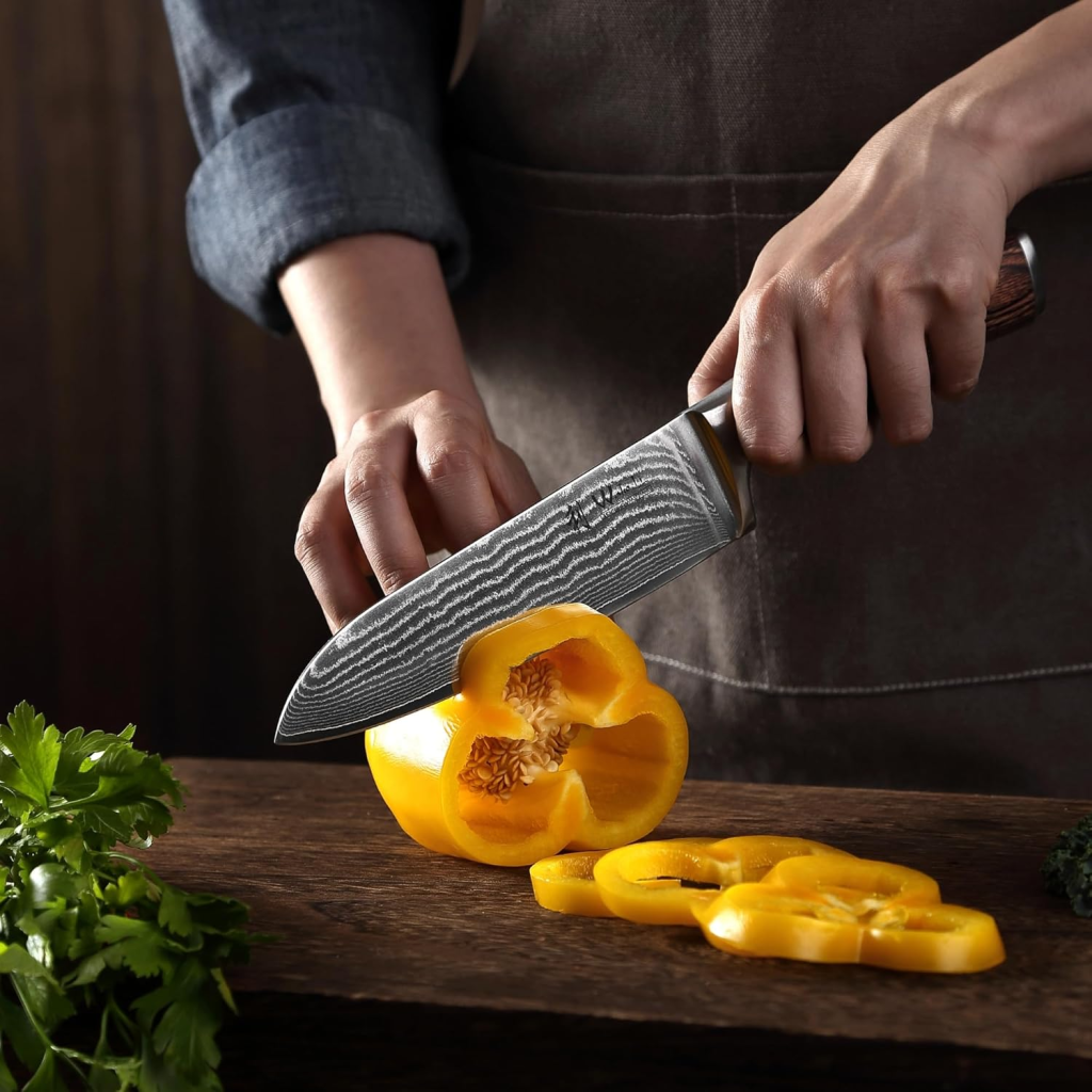 Wakoli Damascus High-Grade Kitchen Knife
