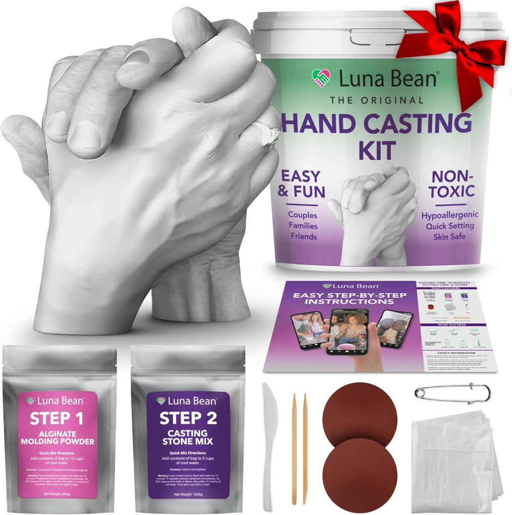 Luna Bean Keepsake Hand Casting Kit